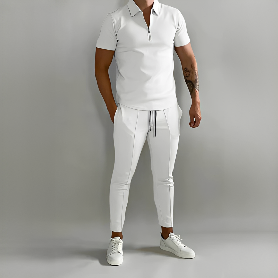 Junton - Ensemble d'été à la mode pour homme