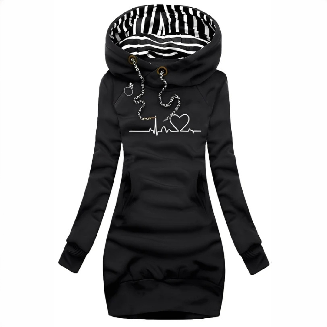 Jaidyn - Robe à capuche stylée