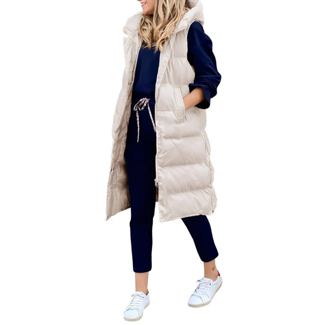 Amilia - Veste chaude et élégante sans manches