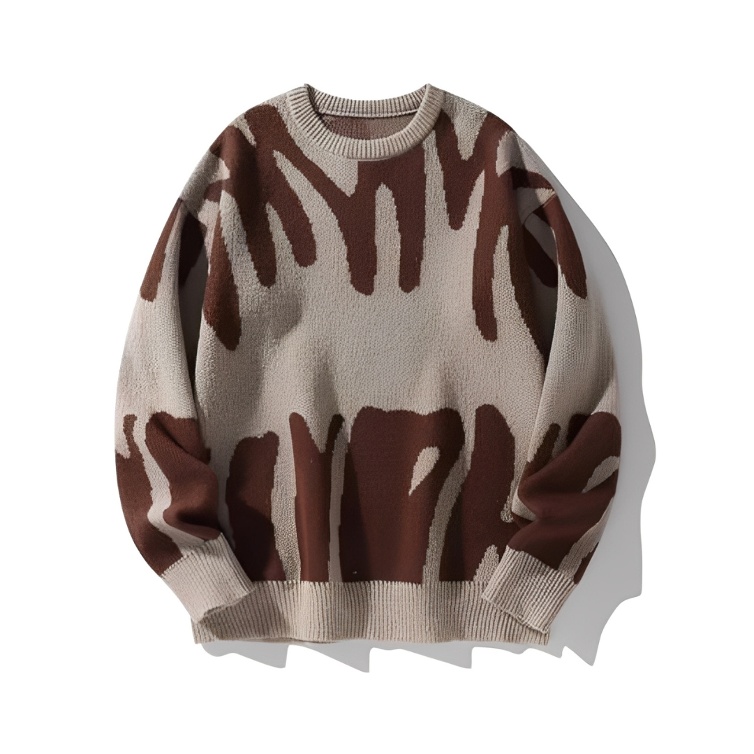 Edan - Pull confortable et chaud en laine pour homme
