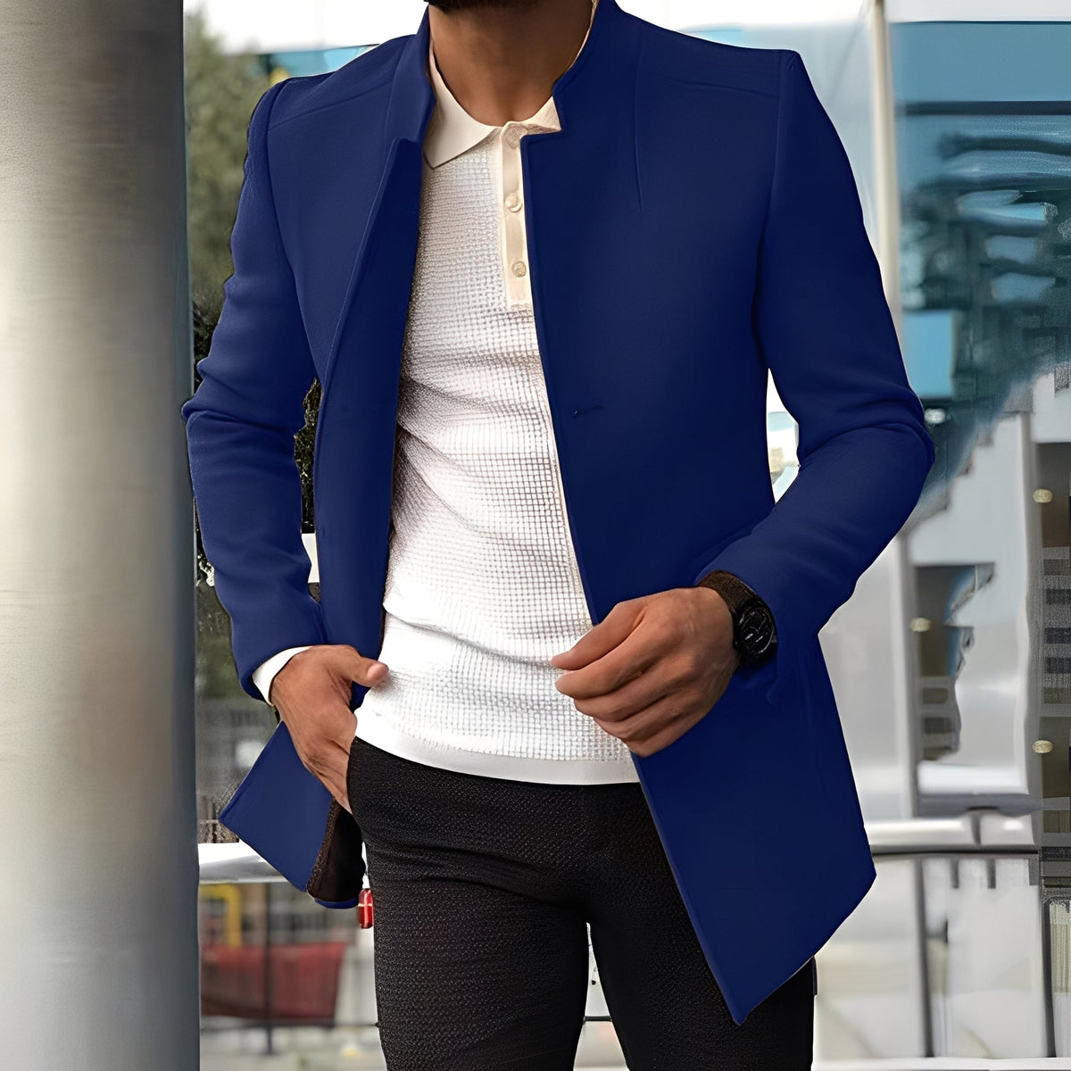 Joshua - Blazer élégant coupe ajustée