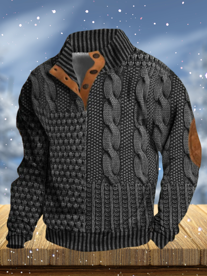 Apolo - T-shirt à manches longues avec imprimé 3D pour homme