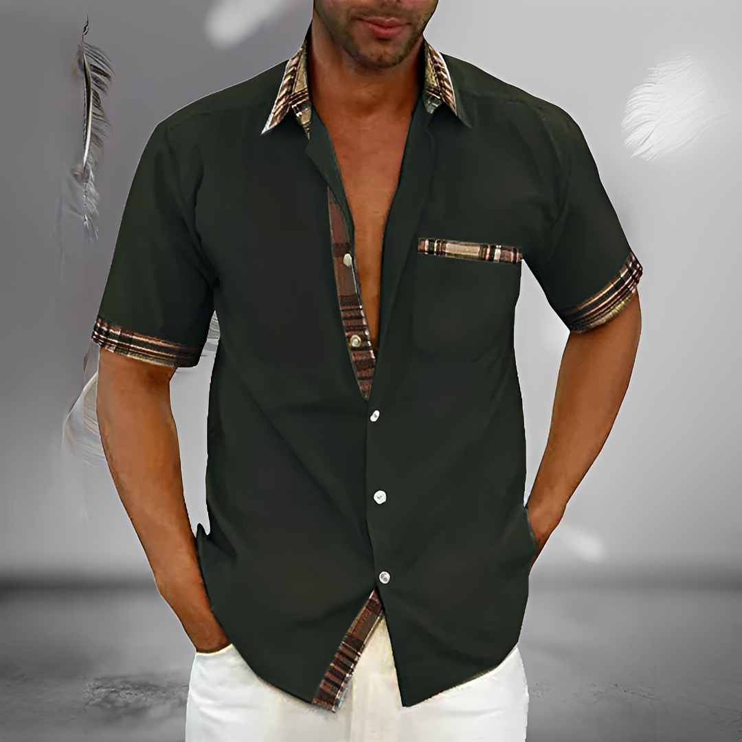 Henrick - Chemise d'été chic et agréable pour homme