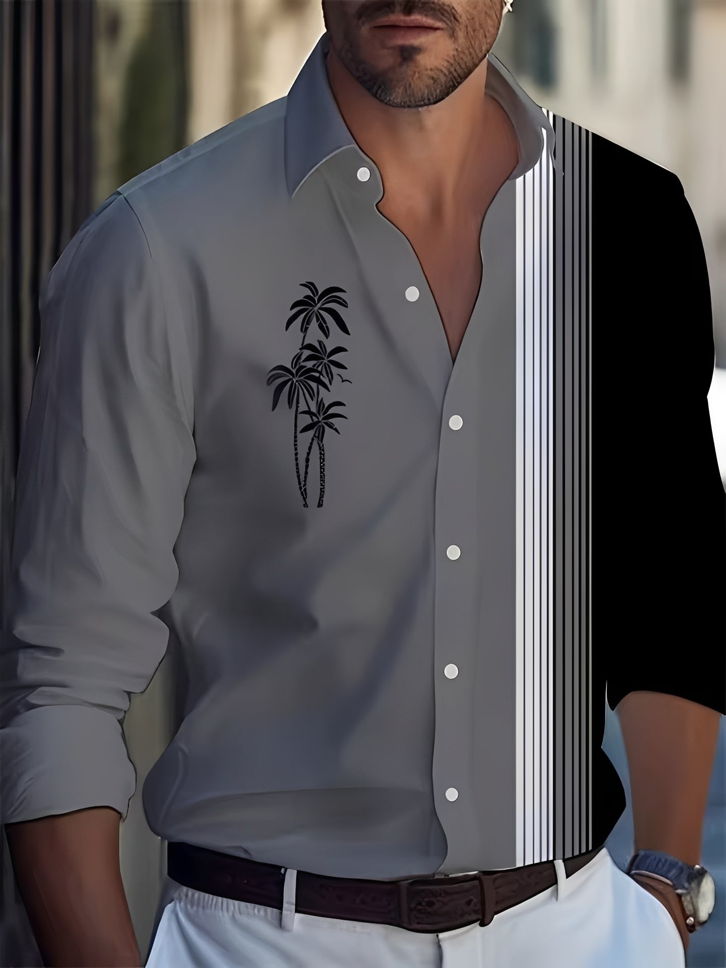 Archie - Chemise élégante avec boutons pour hommes