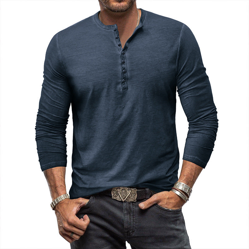 Benjamin - Chemise décontractée à manches longues pour hommes