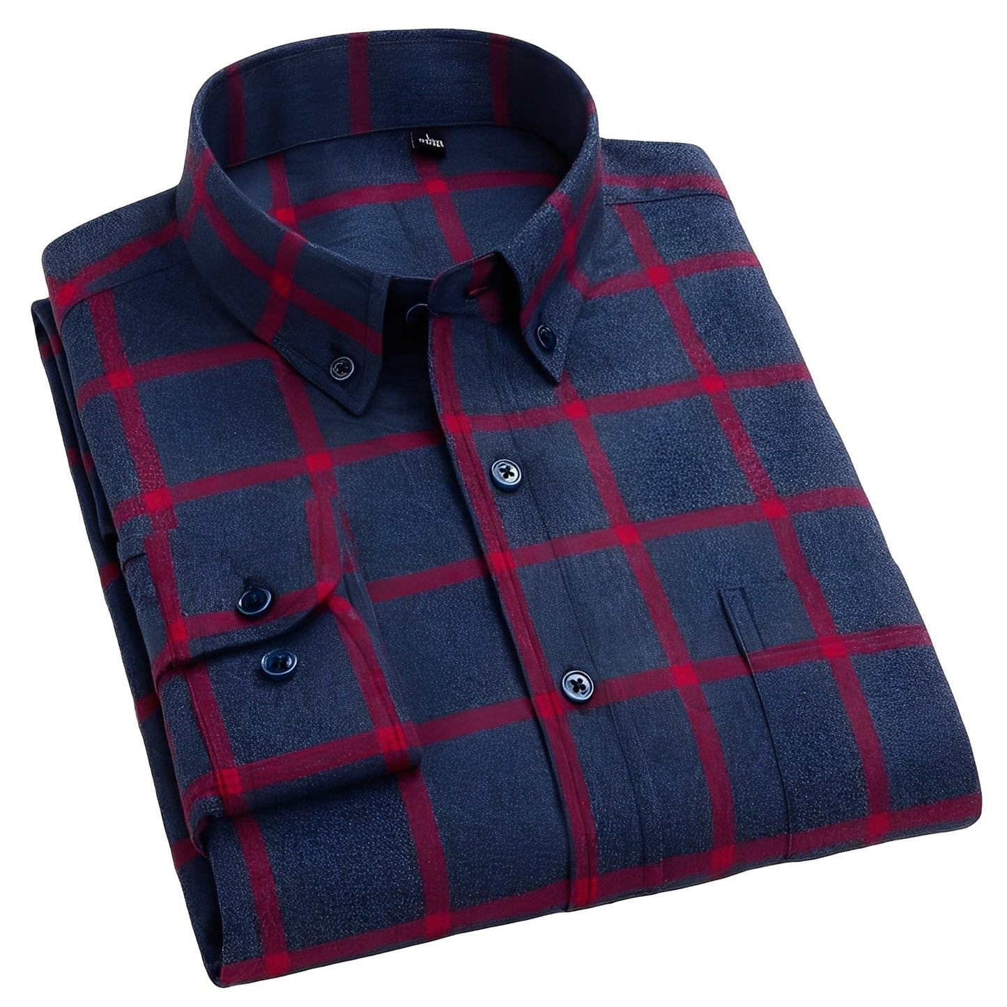 Nikolas - Chemise décontractée à carreaux pour homme