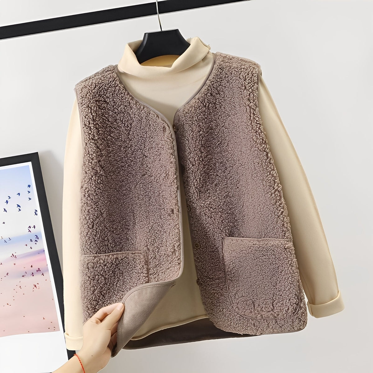 Raine - Gilet confortable et chaud