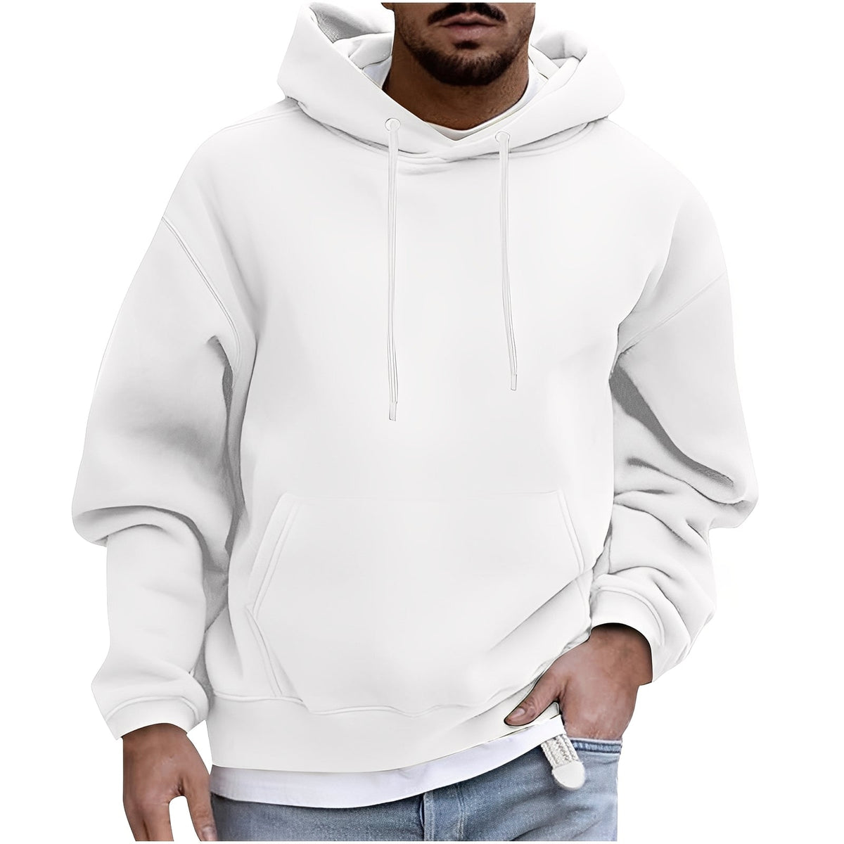 Benson - Sweat à capuche douillet et chaud