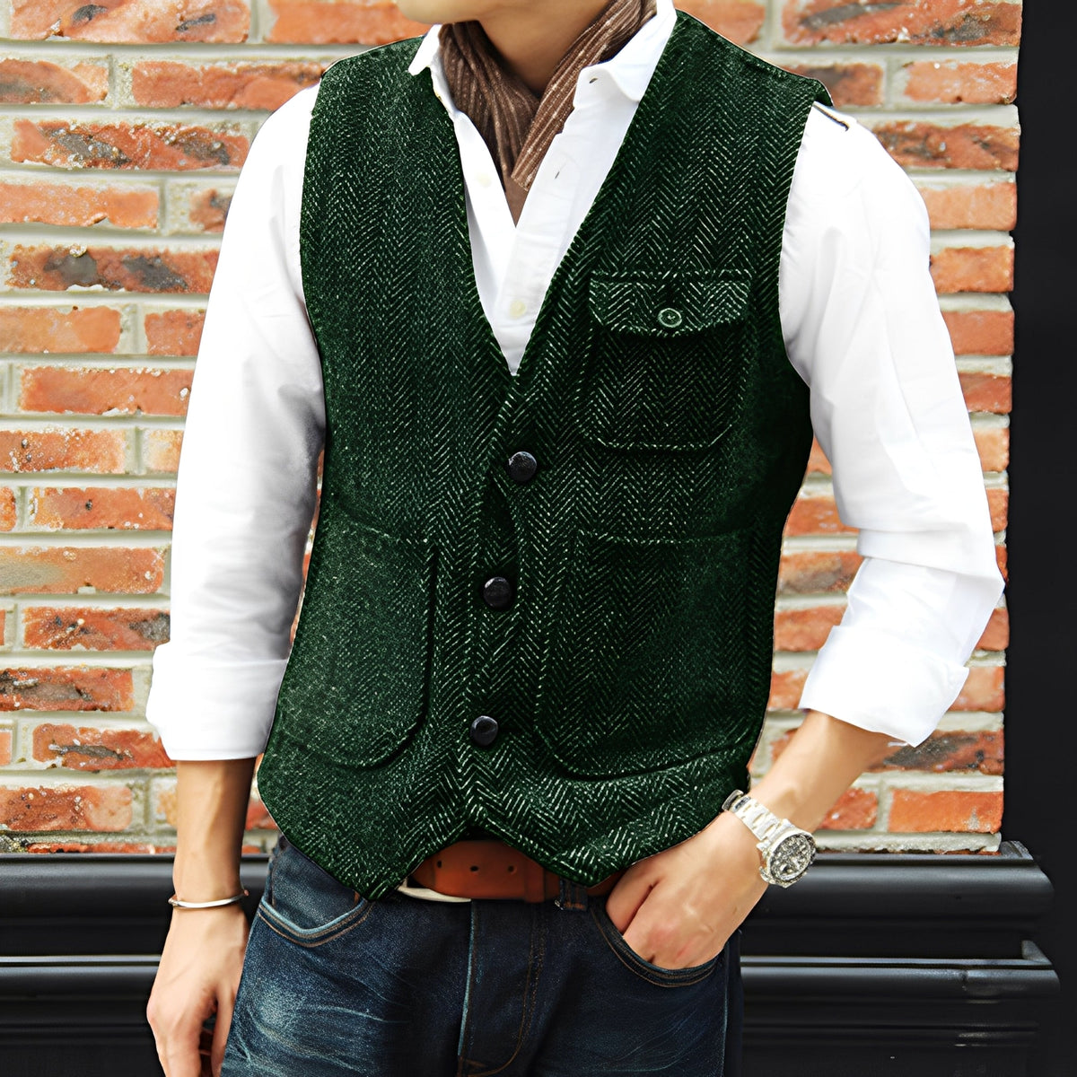 Matthew - Gilet classique et durable