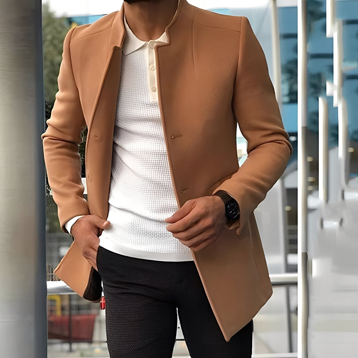 Joshua - Blazer élégant coupe ajustée