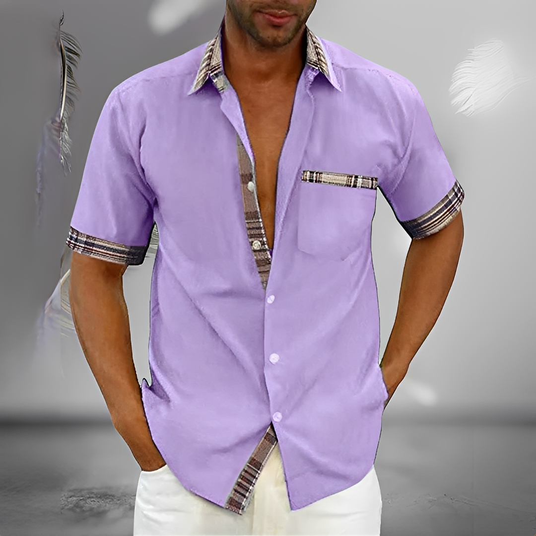Henrick - Chemise d'été chic et agréable pour homme