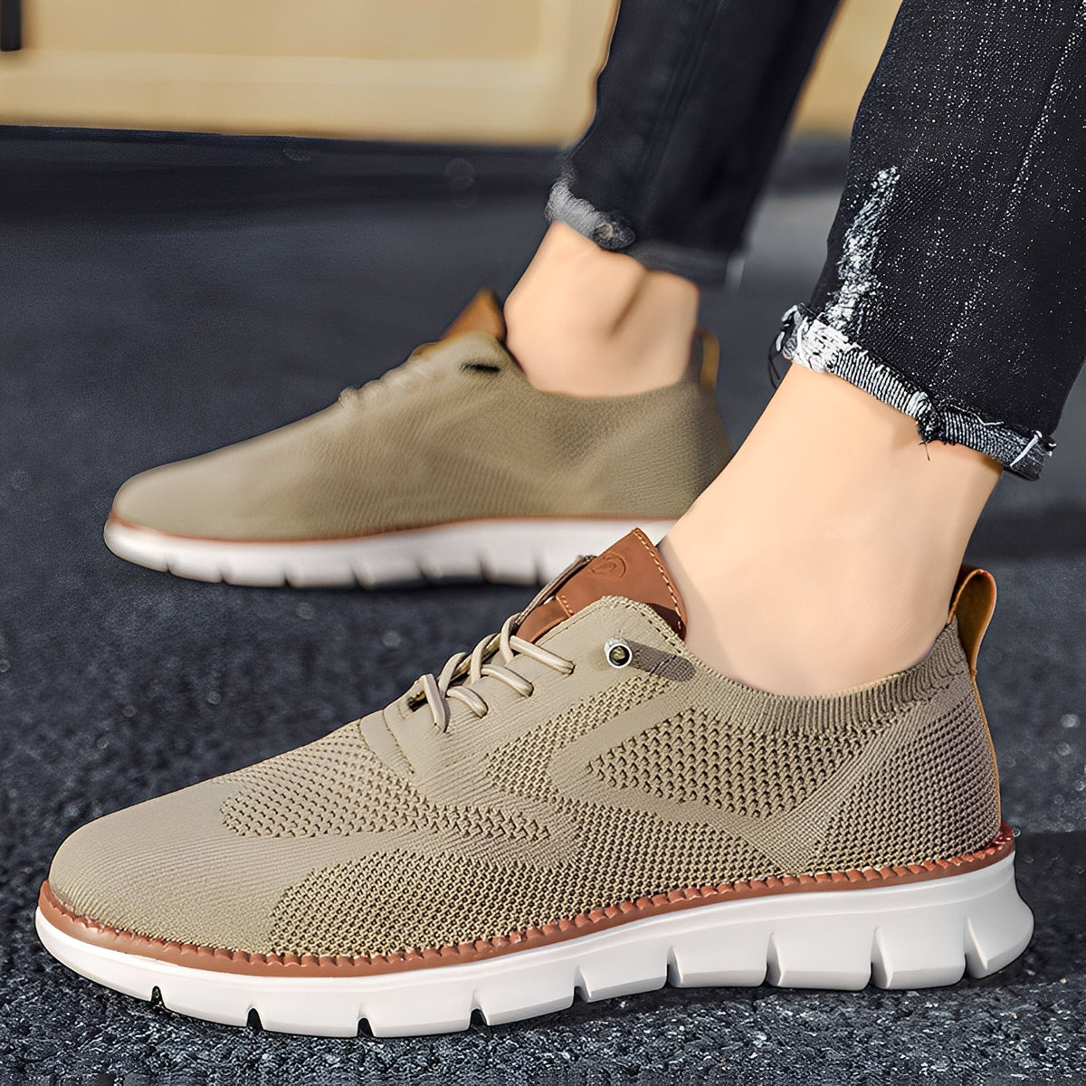 Amand - Chaussures pour hommes avec maintien agréable