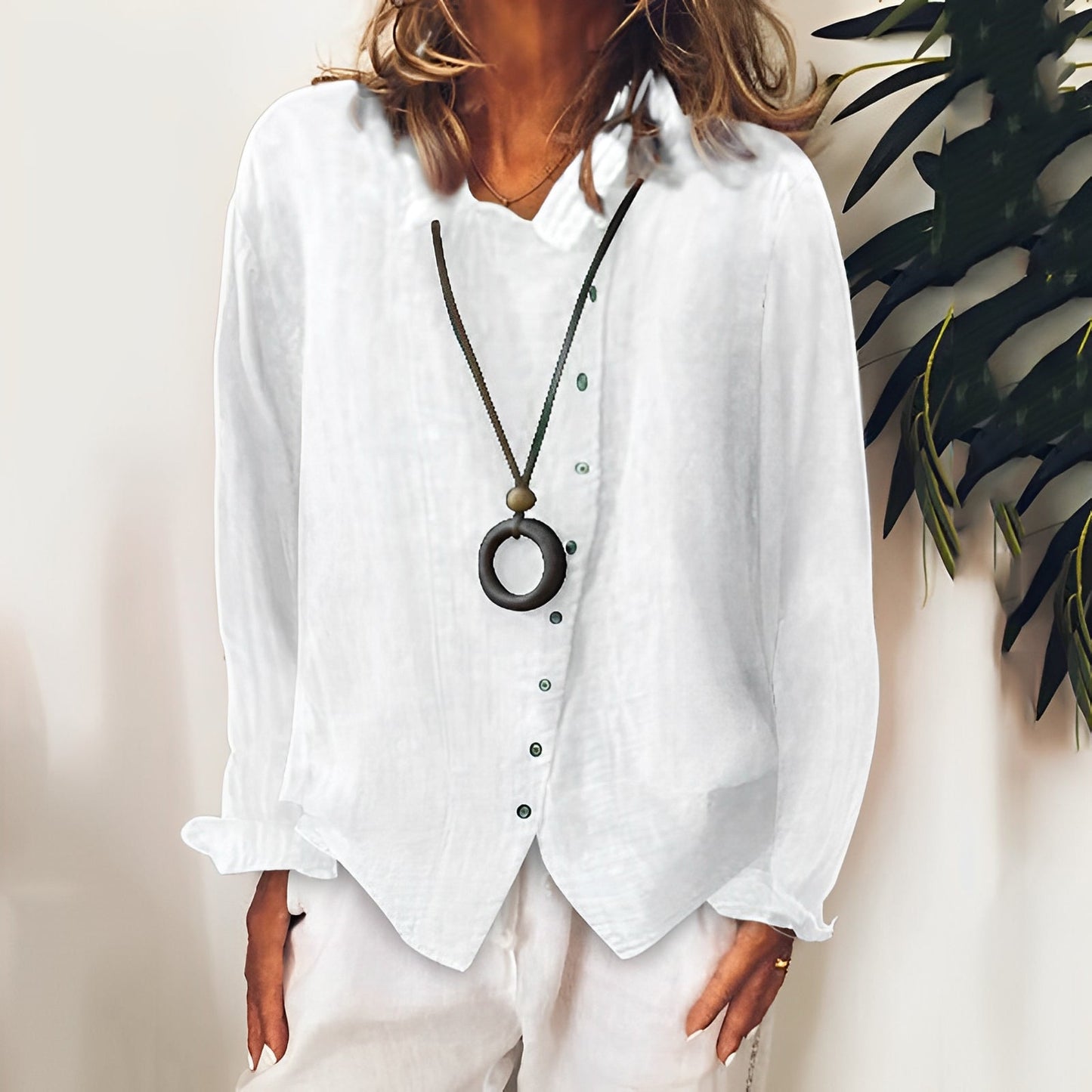 Madelina - Blouse à manches longues légère pour femmes