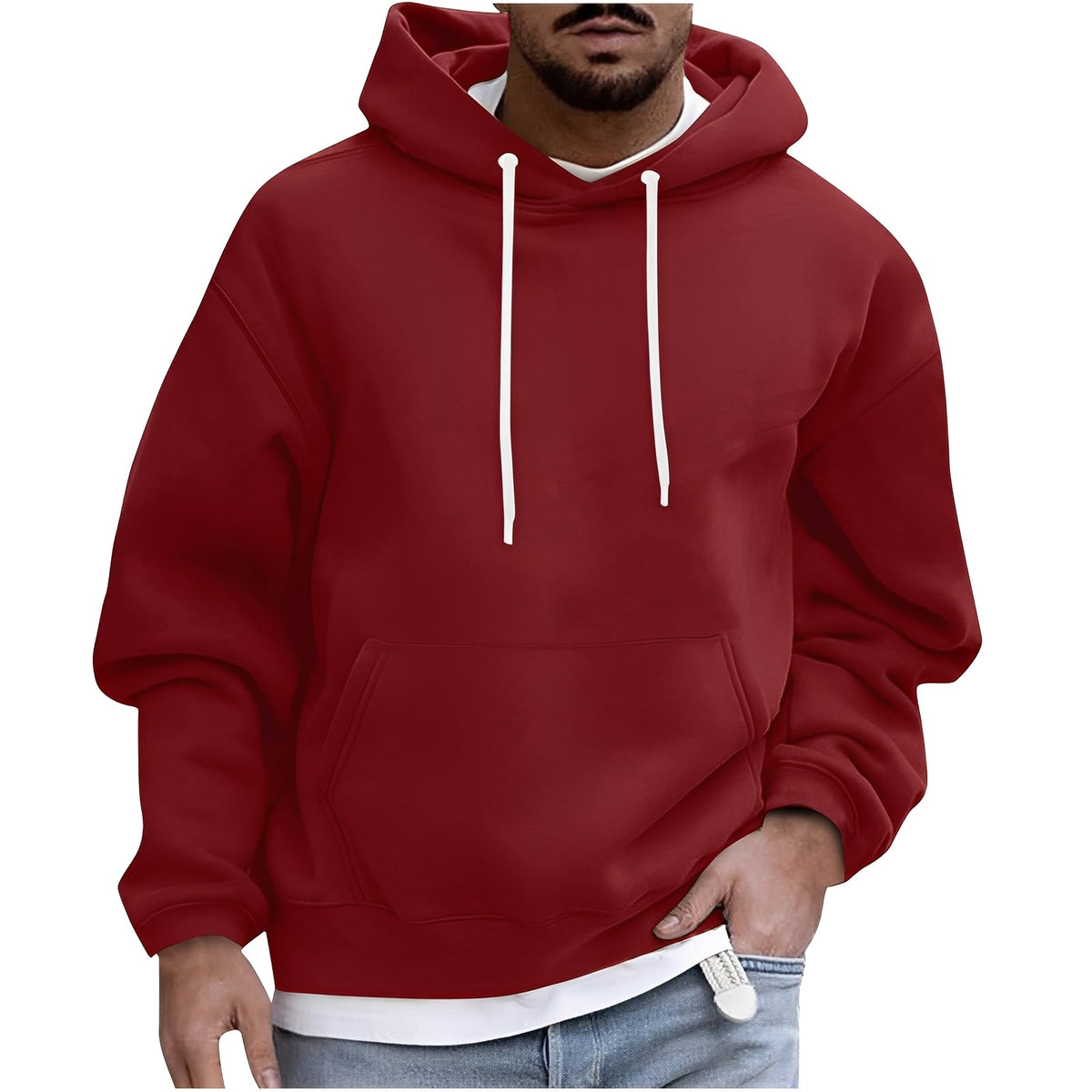 Benson - Sweat à capuche douillet et chaud