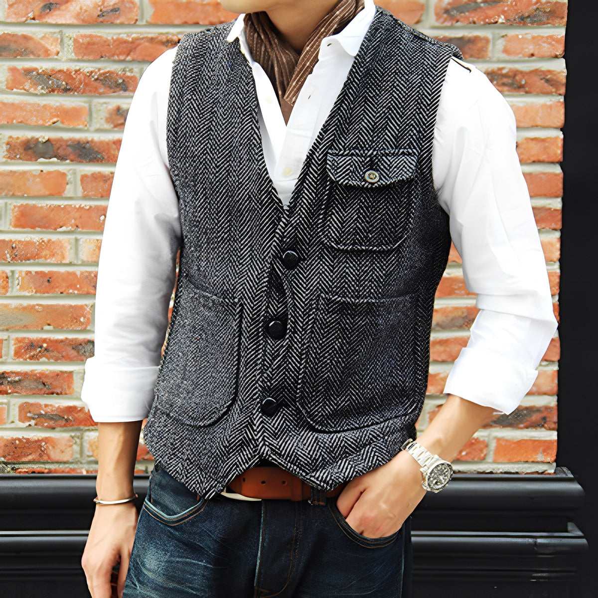 Matthew - Gilet classique et durable