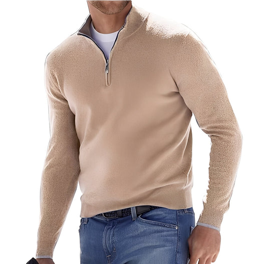 Ralph – Pull zippé pour homme au style casual