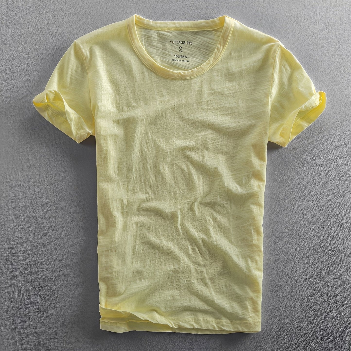 Samuel - T-shirt classique délavé pour hommes