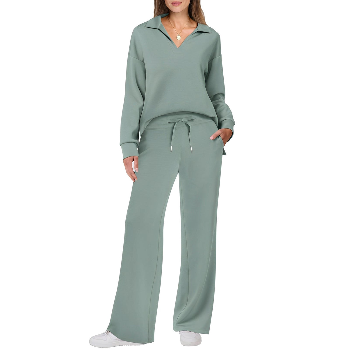 Carmena - Ensemble de pantalon douillet et accueillant