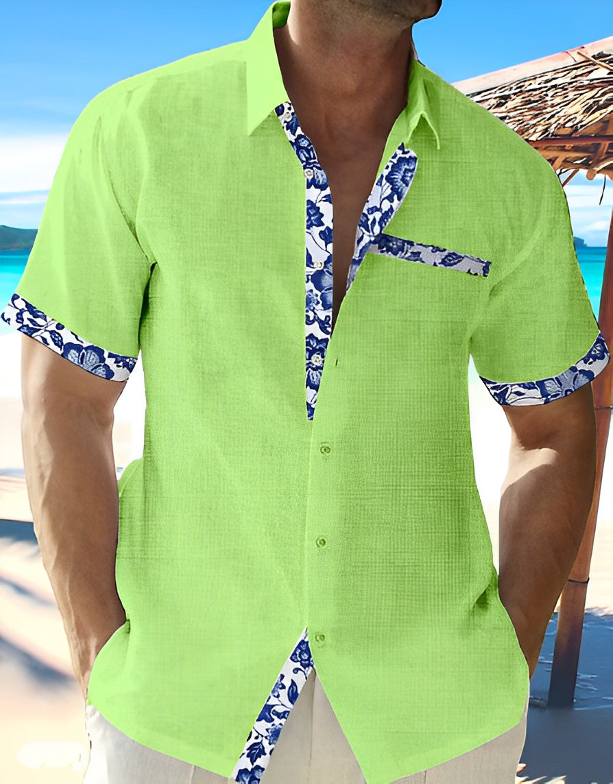 Anthony - Chemise décontractée et légère pour hommes