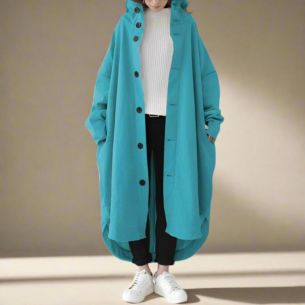 Cailyn - Long trench-coat confortable