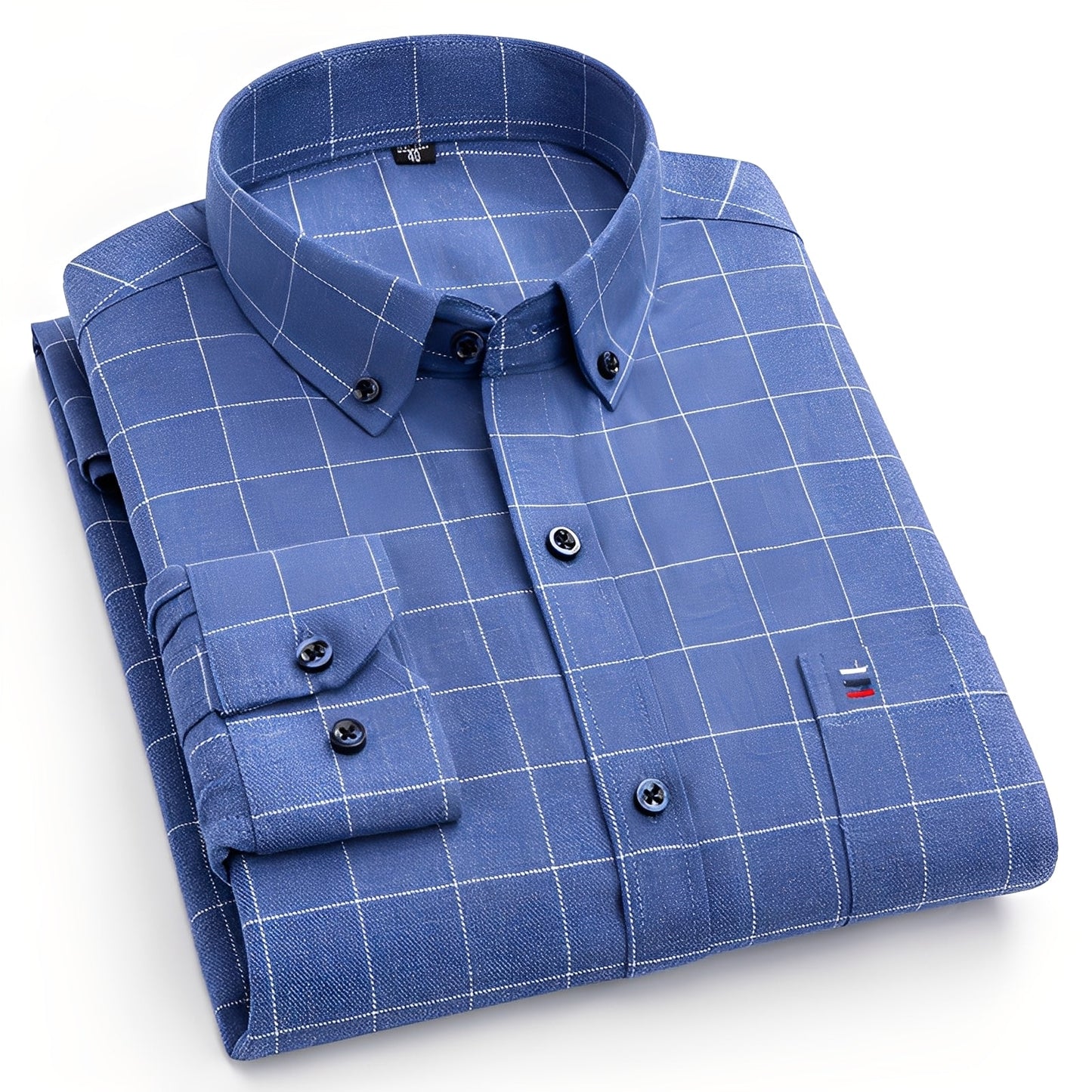 Nikolas - Chemise décontractée à carreaux pour homme
