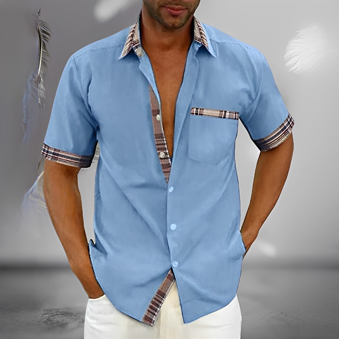 Henrick - Chemise d'été chic et agréable pour homme