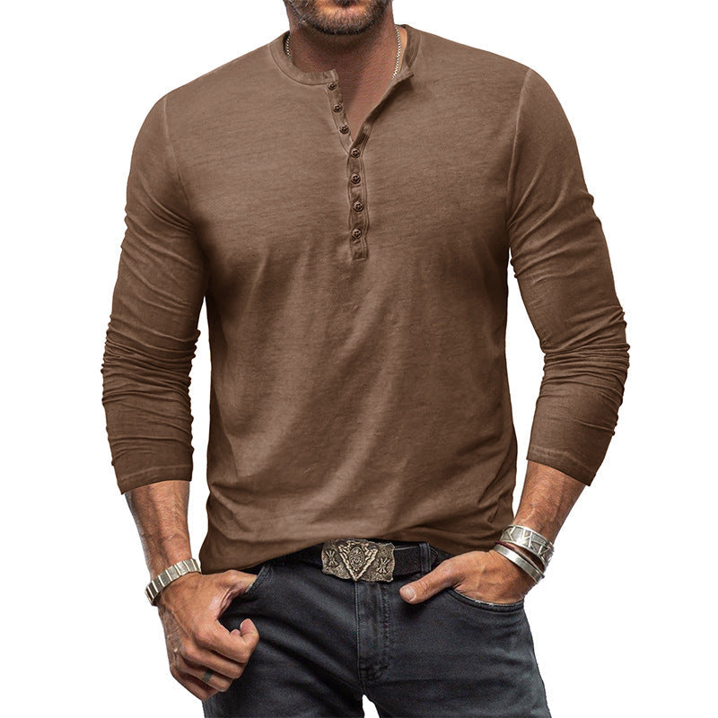 Benjamin - Chemise décontractée à manches longues pour hommes