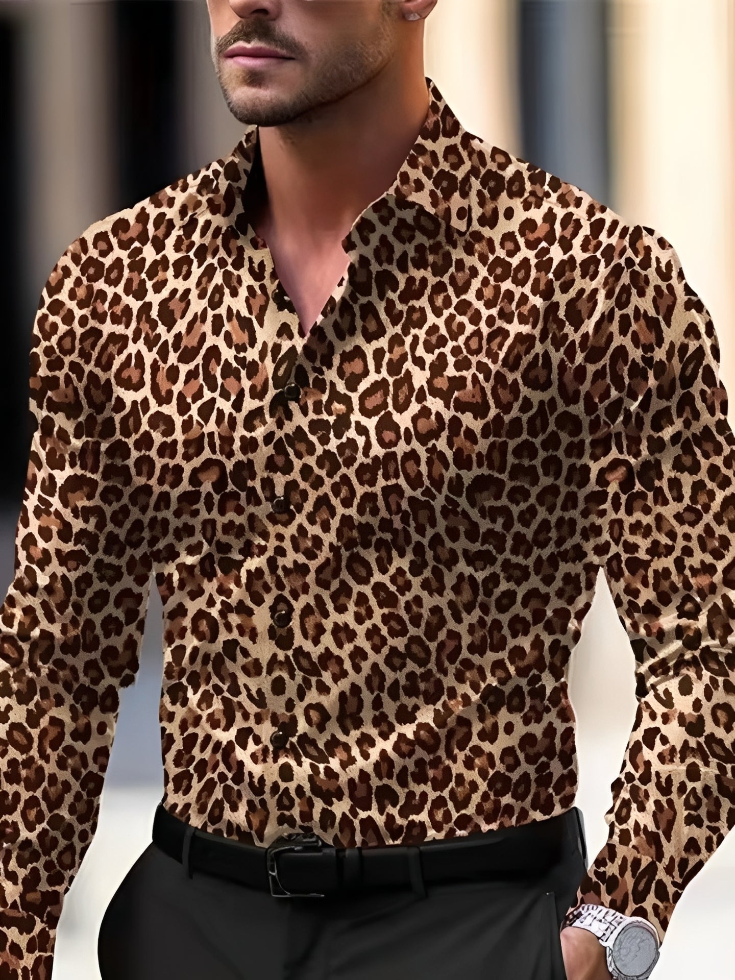Archie - Chemise élégante avec boutons pour hommes