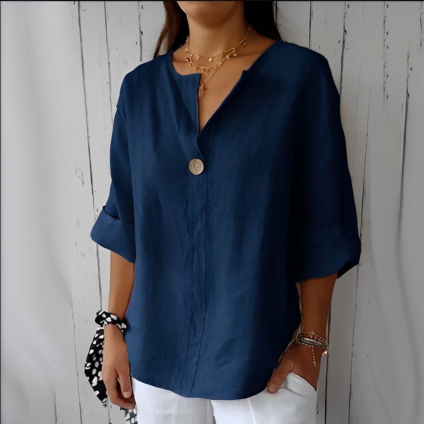 Stephanie - Chemise légère et décontractée pour femmes