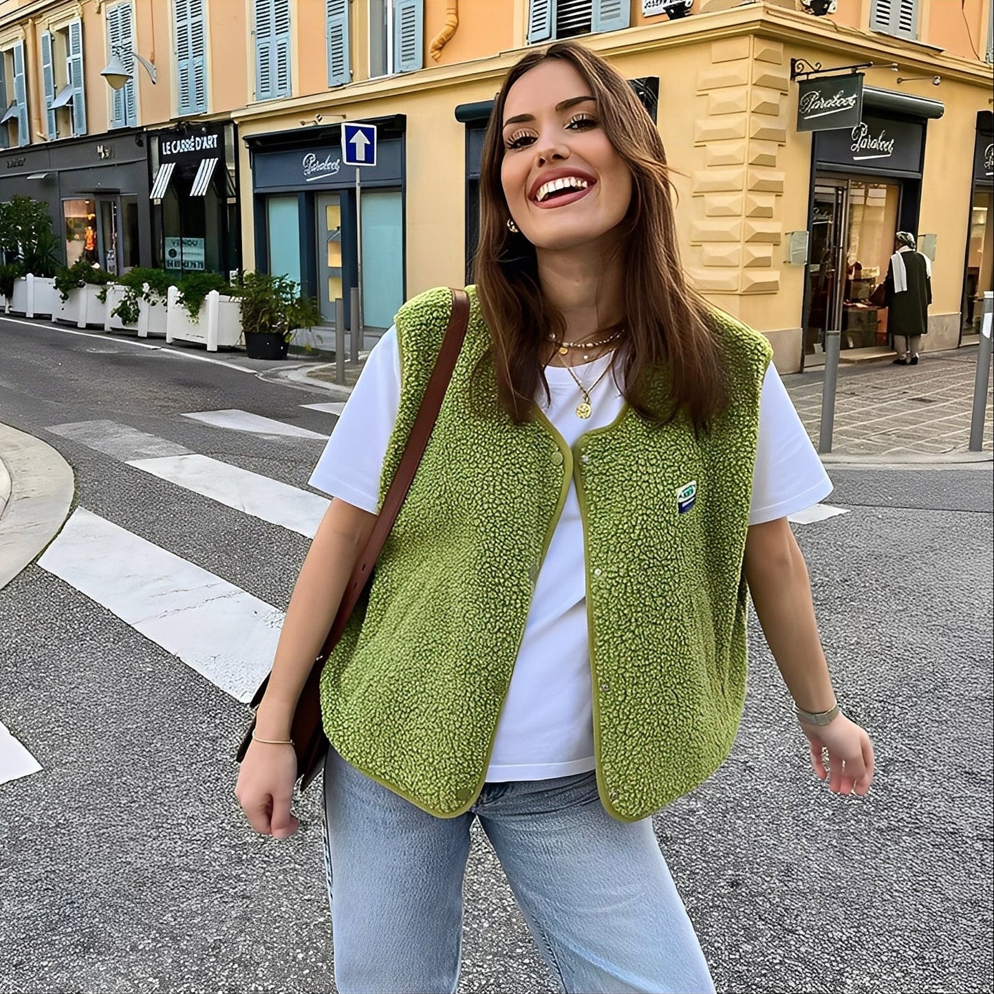 Benedicte - Gilet chaud et confortable pour femmes