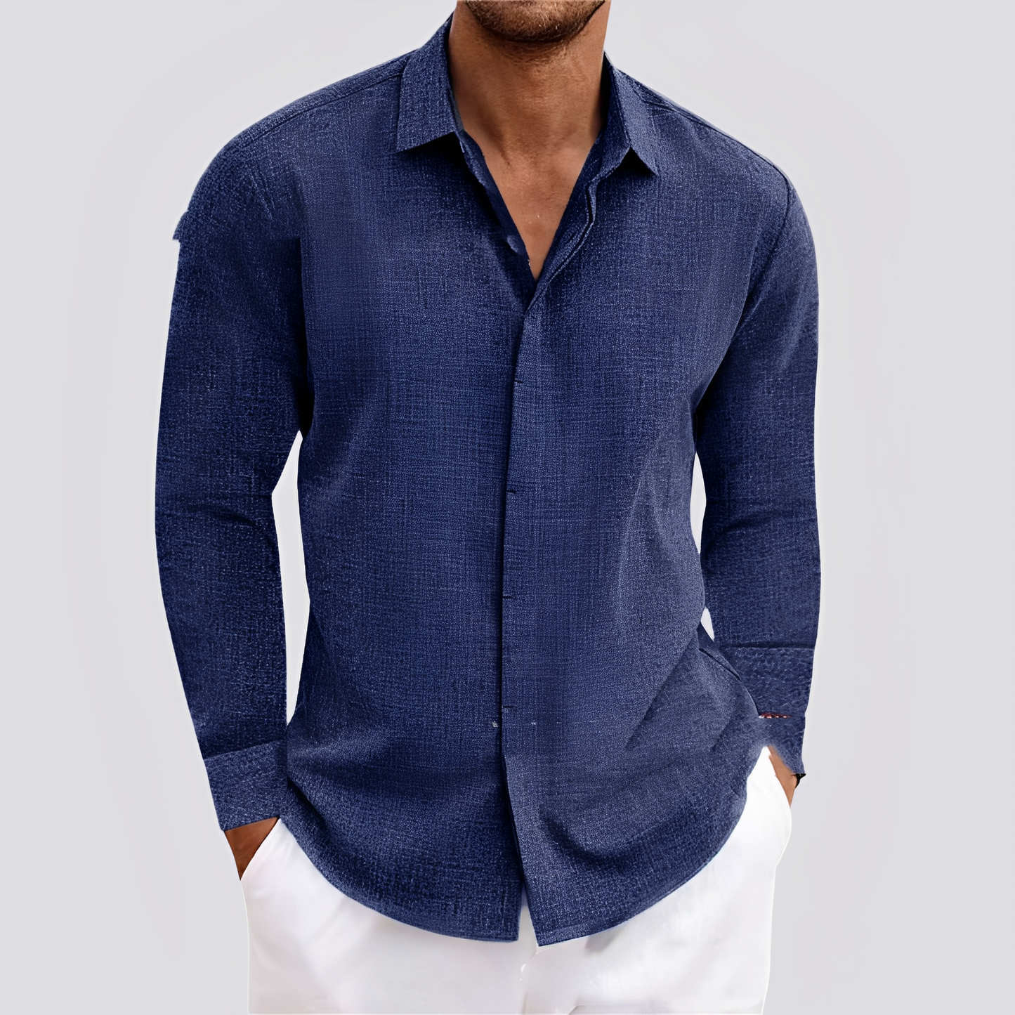 Felix - Chemise manches longues légère pour hommes