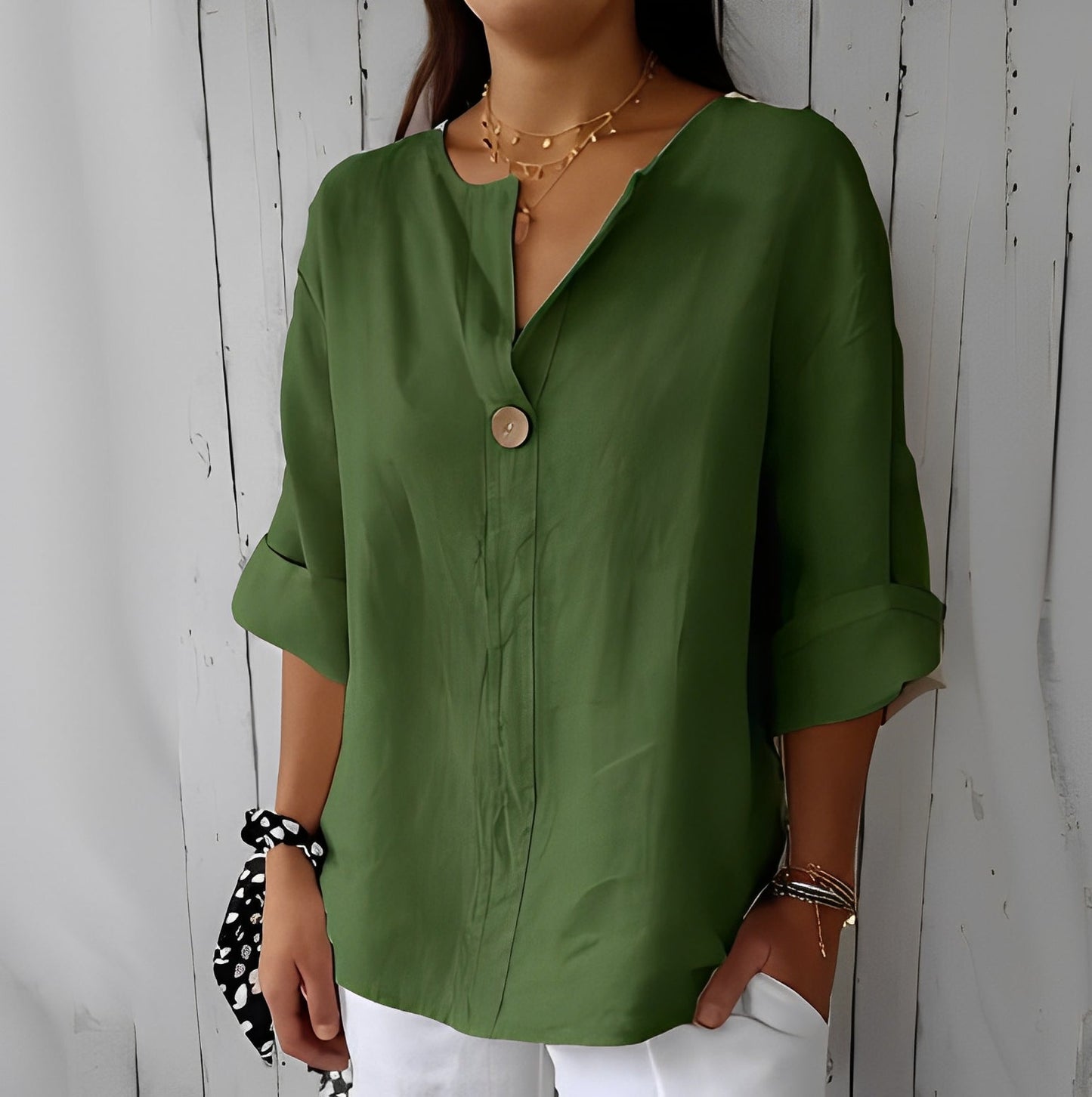 Stephanie - Chemise légère et décontractée pour femmes