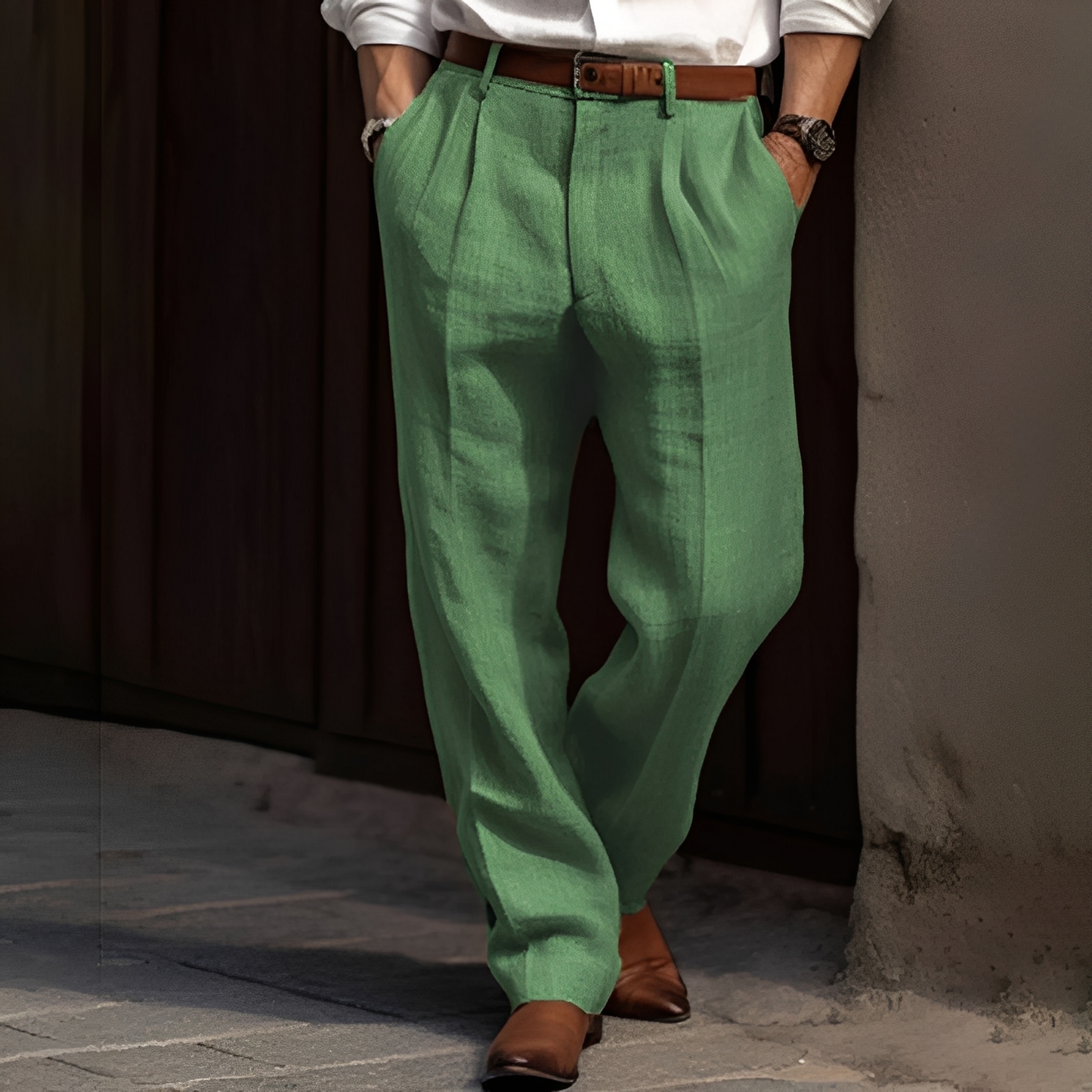 Lennart – Pantalon pour homme à coupe élégante et flexible