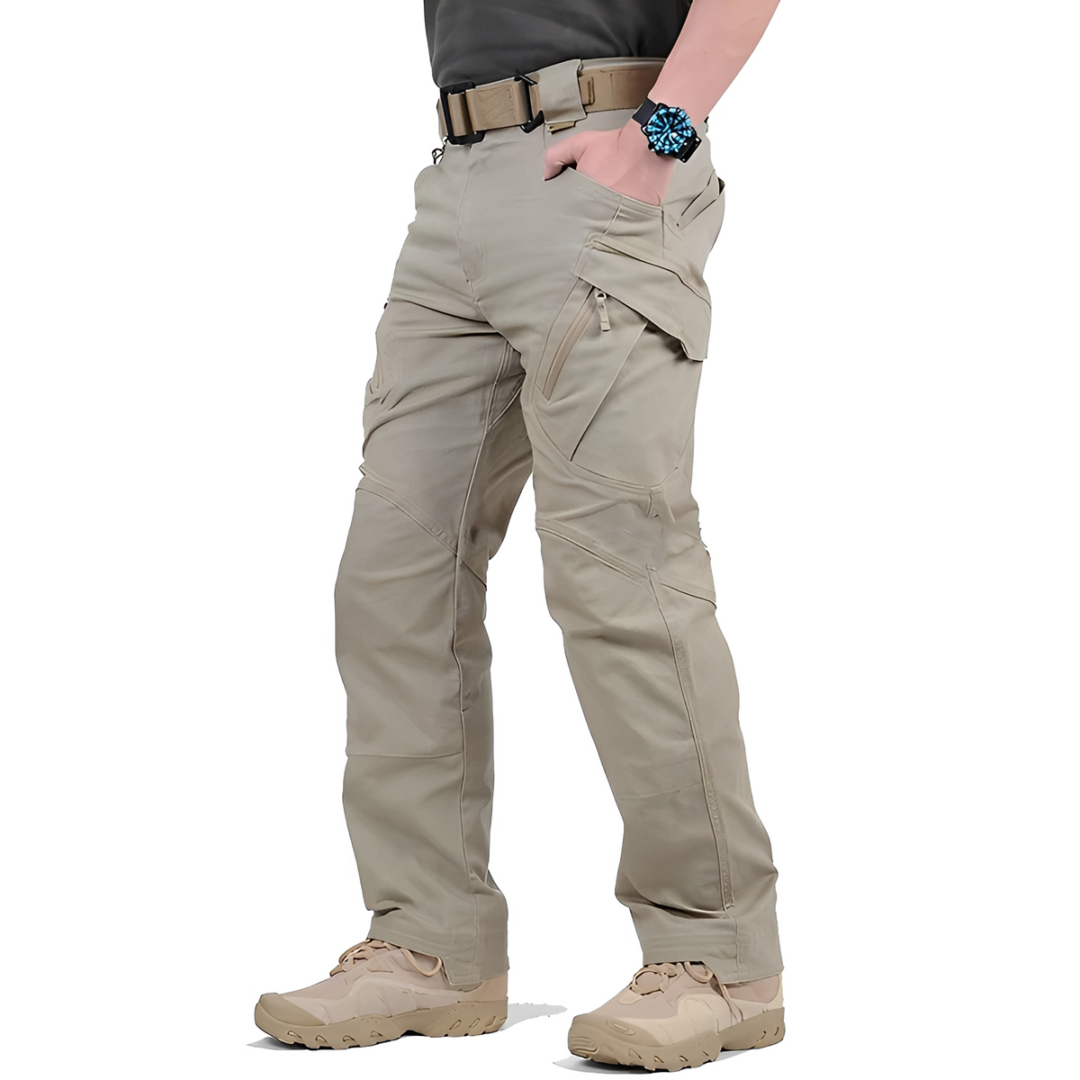 Landon - Pantalon cargo polyvalent