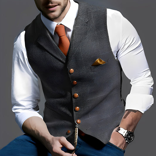 Jasper - Gilet de style vintage