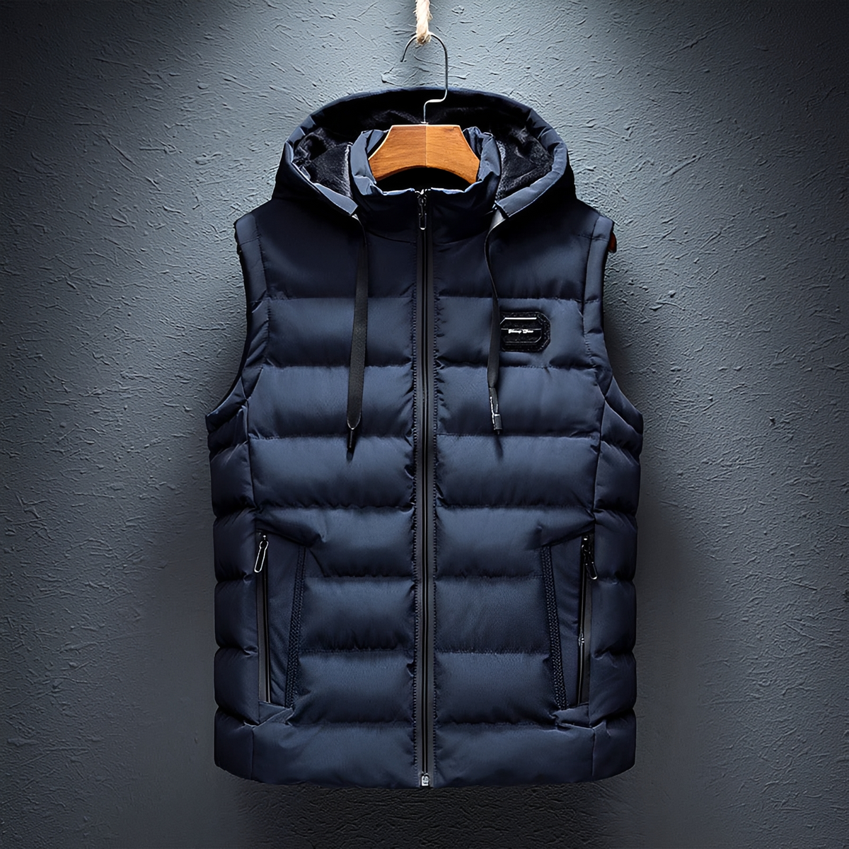 Davin - Gilet moderne à capuche
