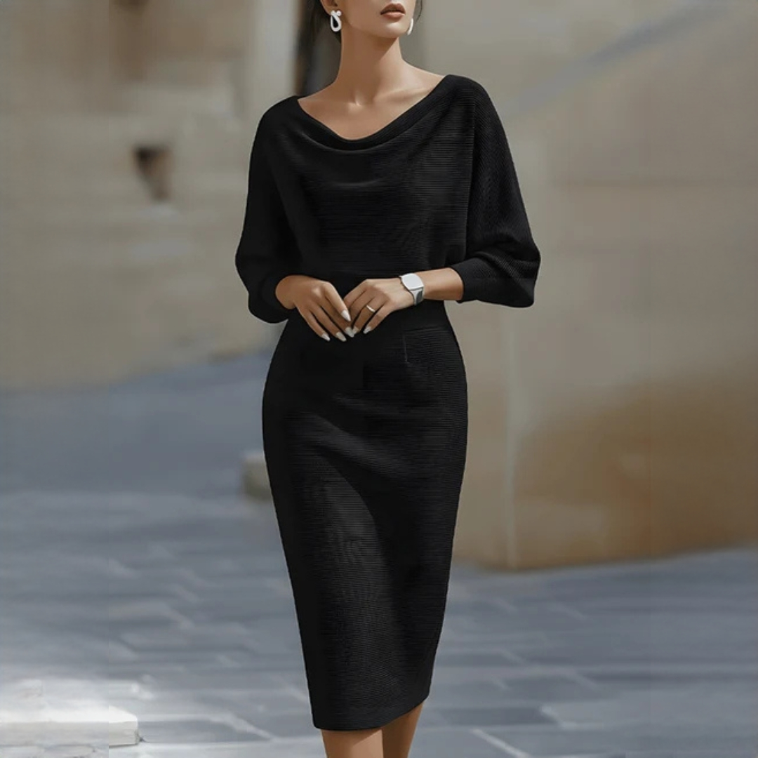 Wendy - Robe midi sophistiquée