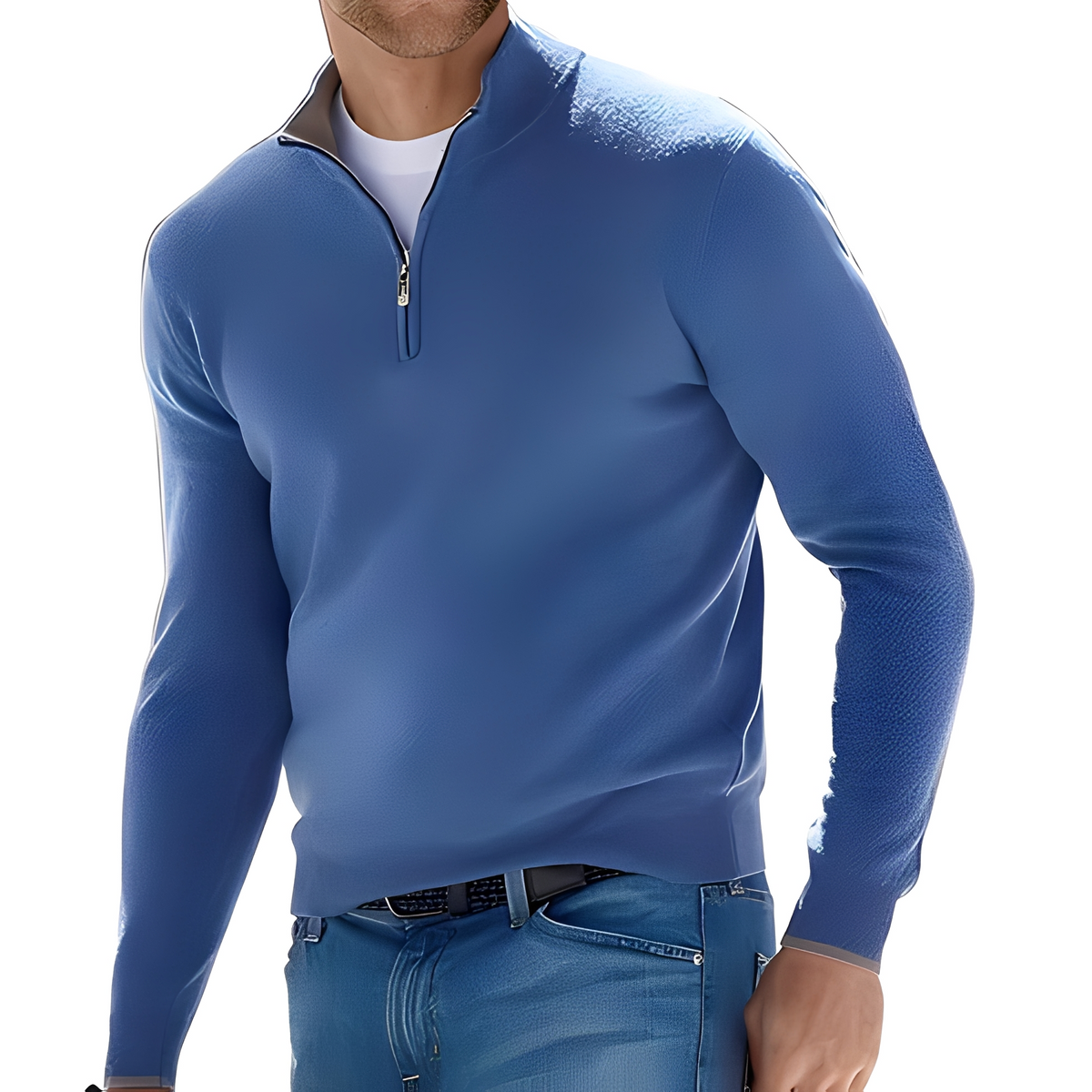 Ralph - Pull confortable à demi-zip
