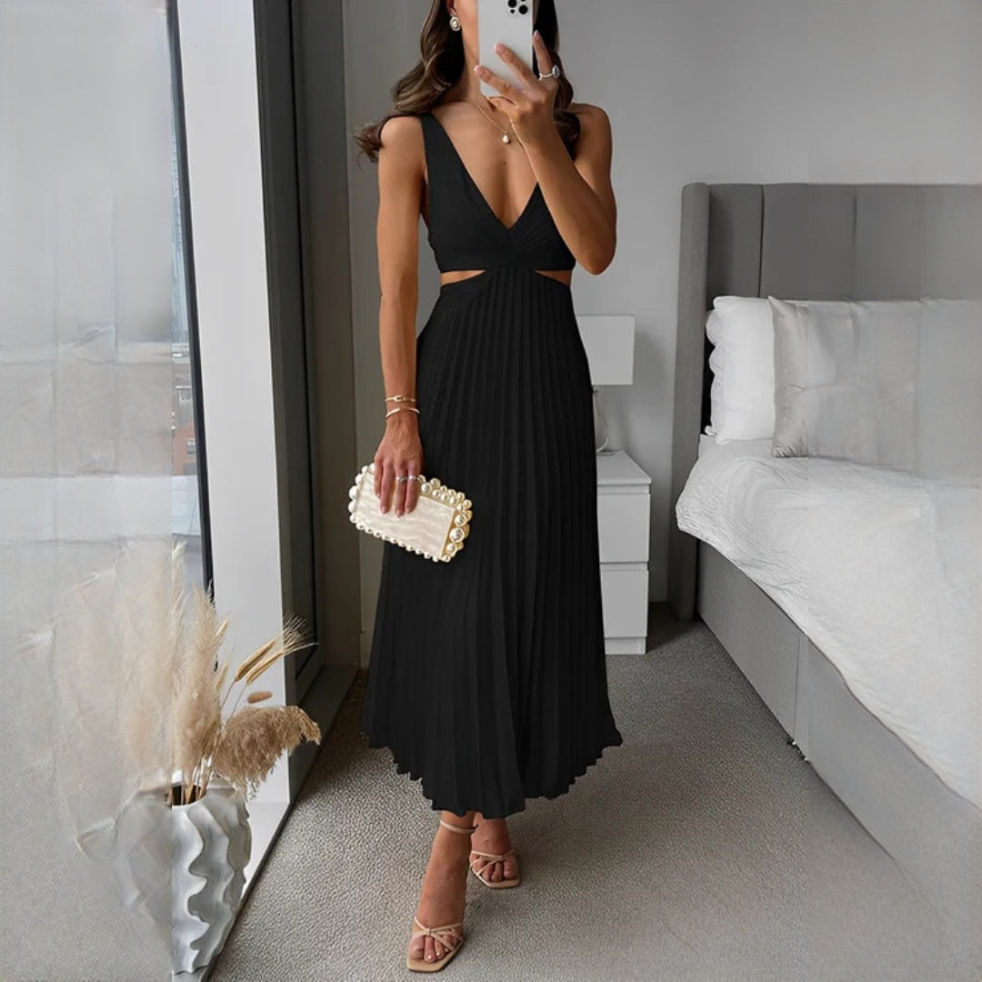 Kesley - Robe plissée élégante et chic