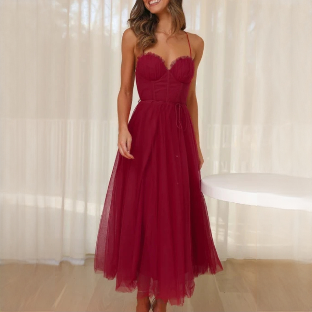 Jana - Robe midi élégante