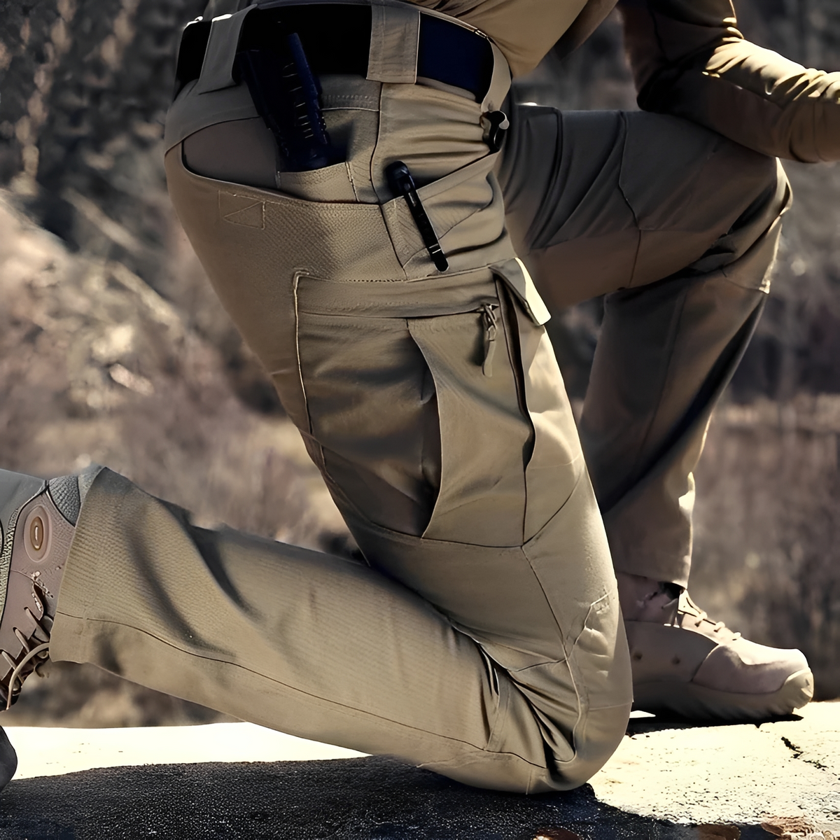 Landon - Pantalon cargo polyvalent