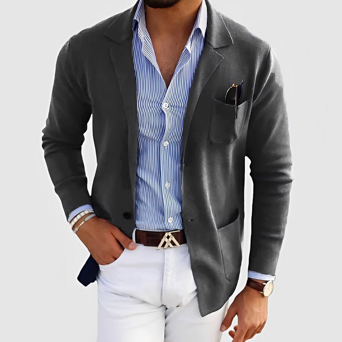 Olivier - Blazer décontracté et confortable