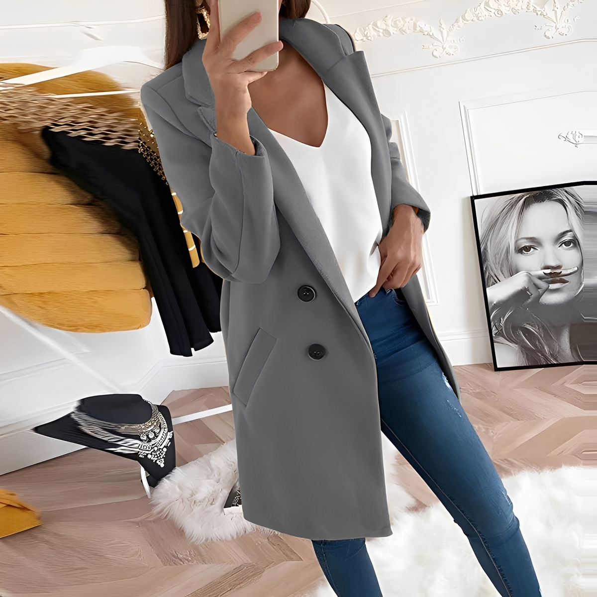 Nichole - Manteau élégant et chaud
