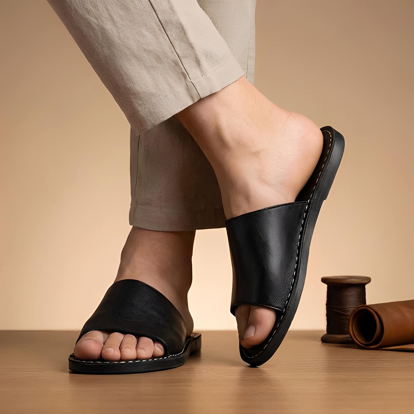 Edrian - Sandales d'été à la mode pour homme