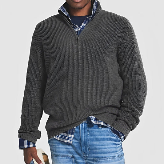 Sean - Pull-over pour hommes avec fermeture éclair