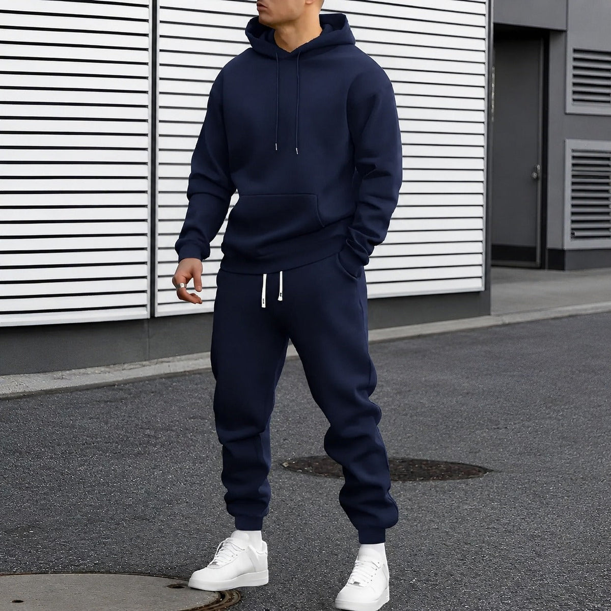 Arvel - Ensemble de survêtement confortable avec capuche pour hommes