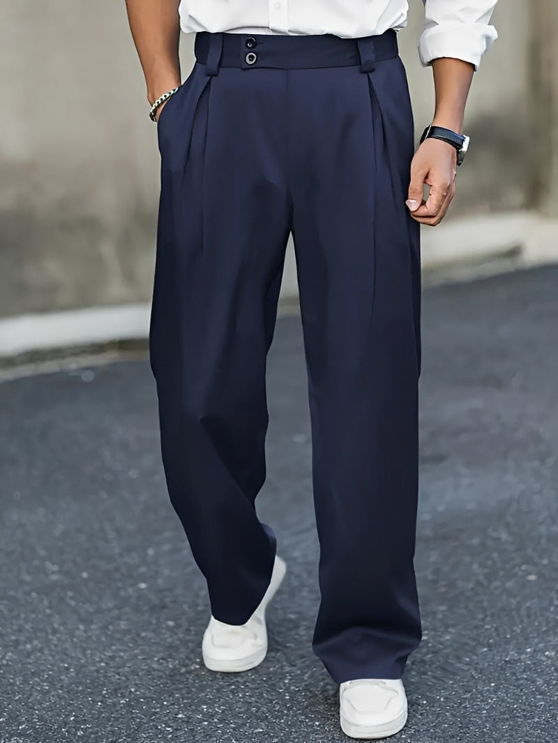 Barnes - Pantalon Large Élégant