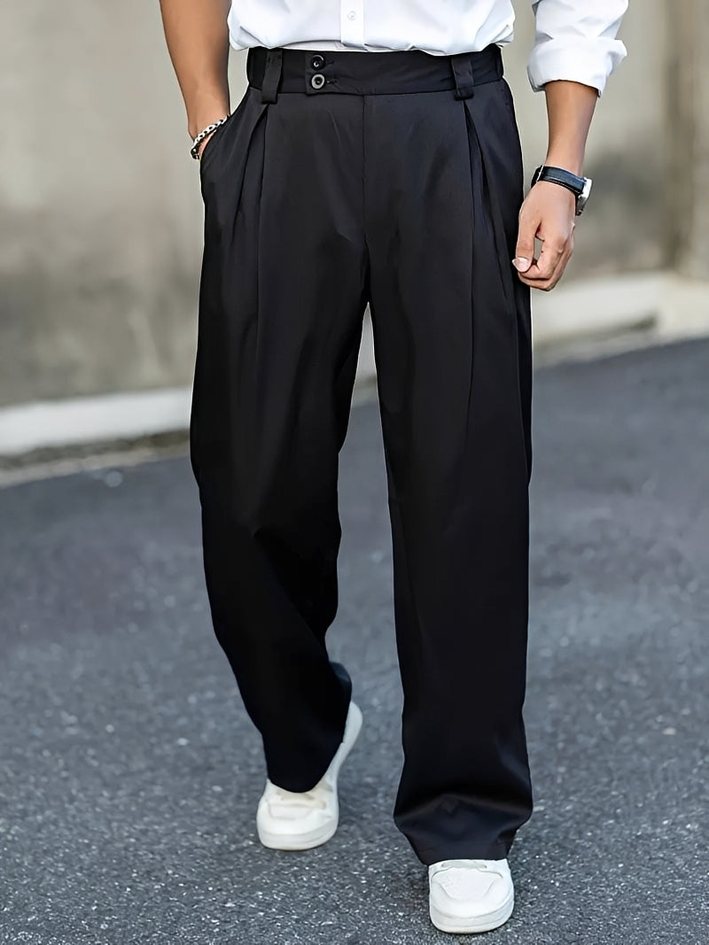 Barnes - Pantalon Large Élégant