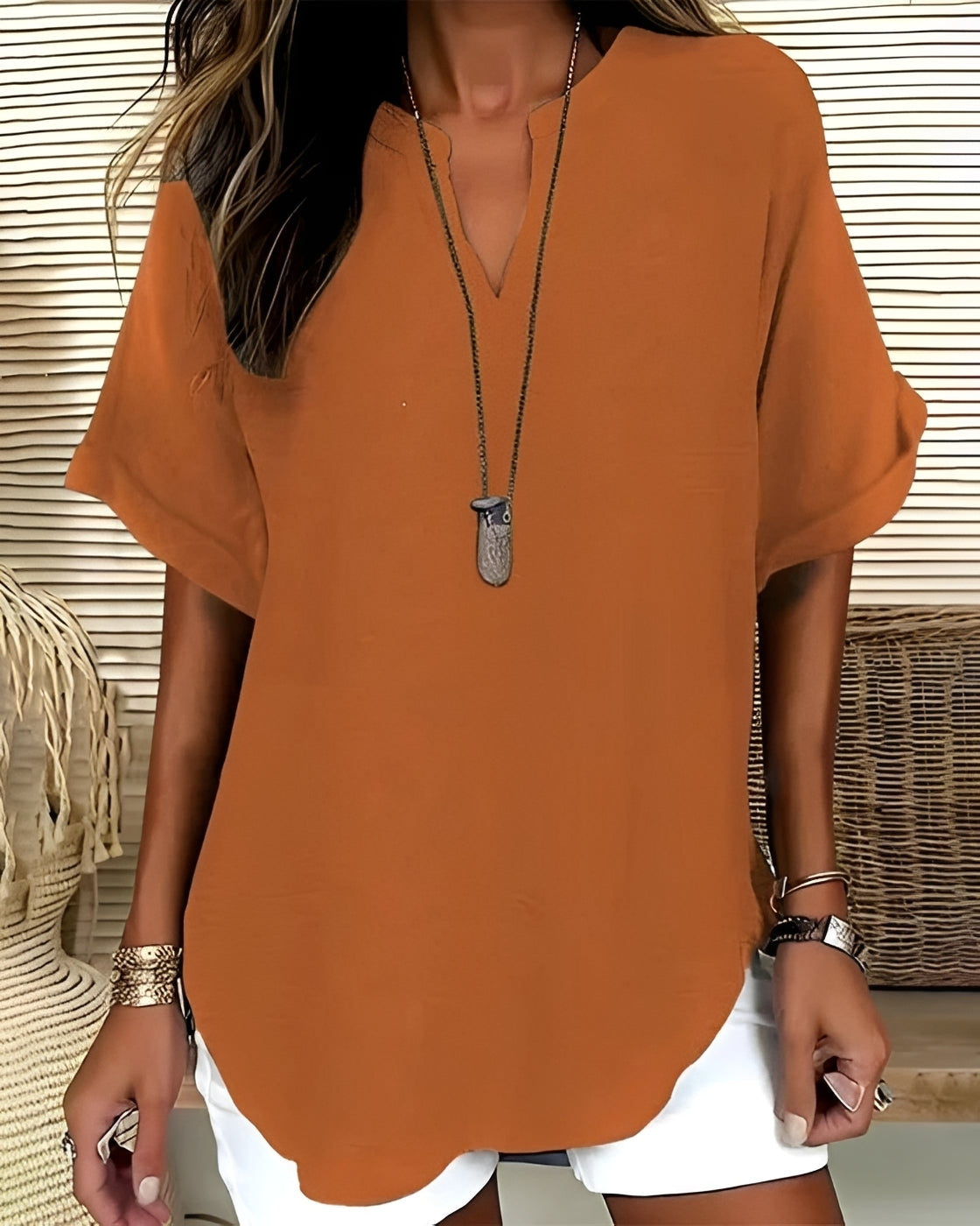 Shanice - Blouse Ample Décontractée