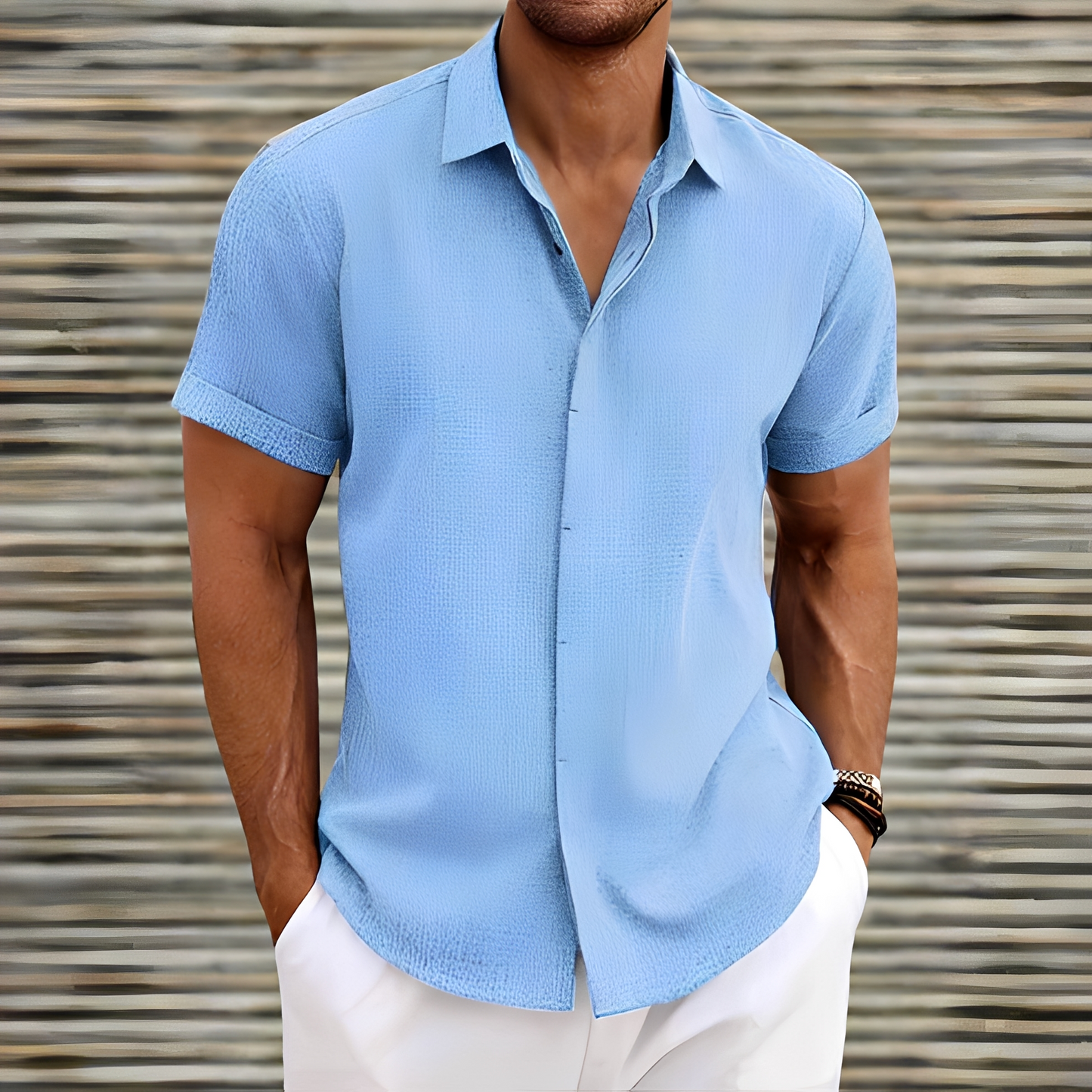 Lance - Chemise d'été décontractée pour homme